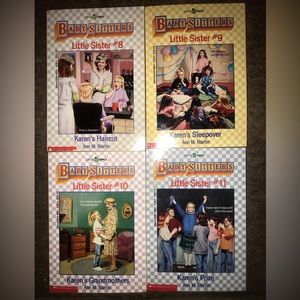 Babysitters Club Books Vintage #8,9,10,11